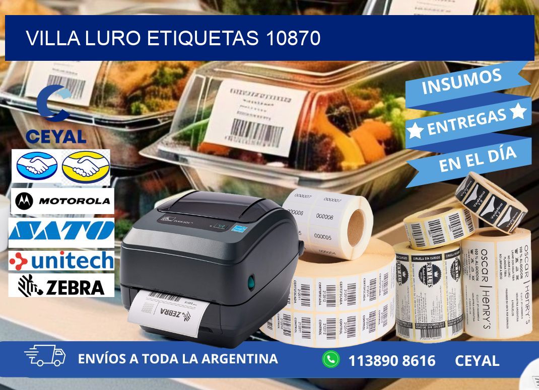 Villa Luro etiquetas 10870