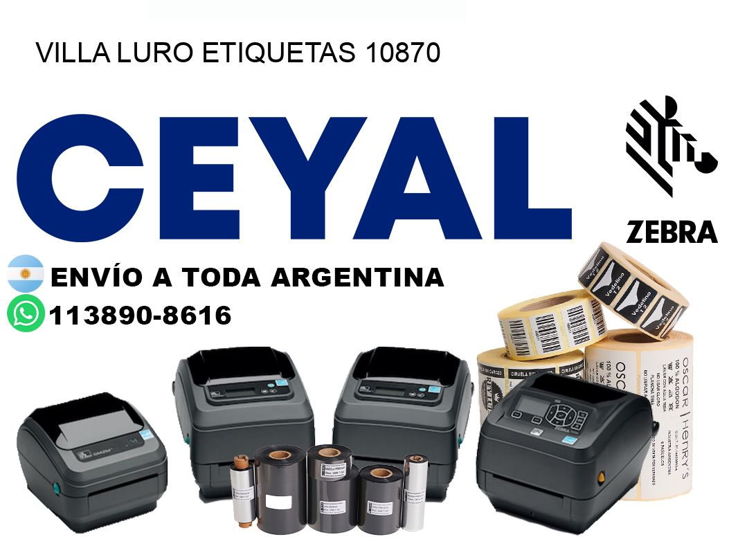 Villa Luro etiquetas 10870