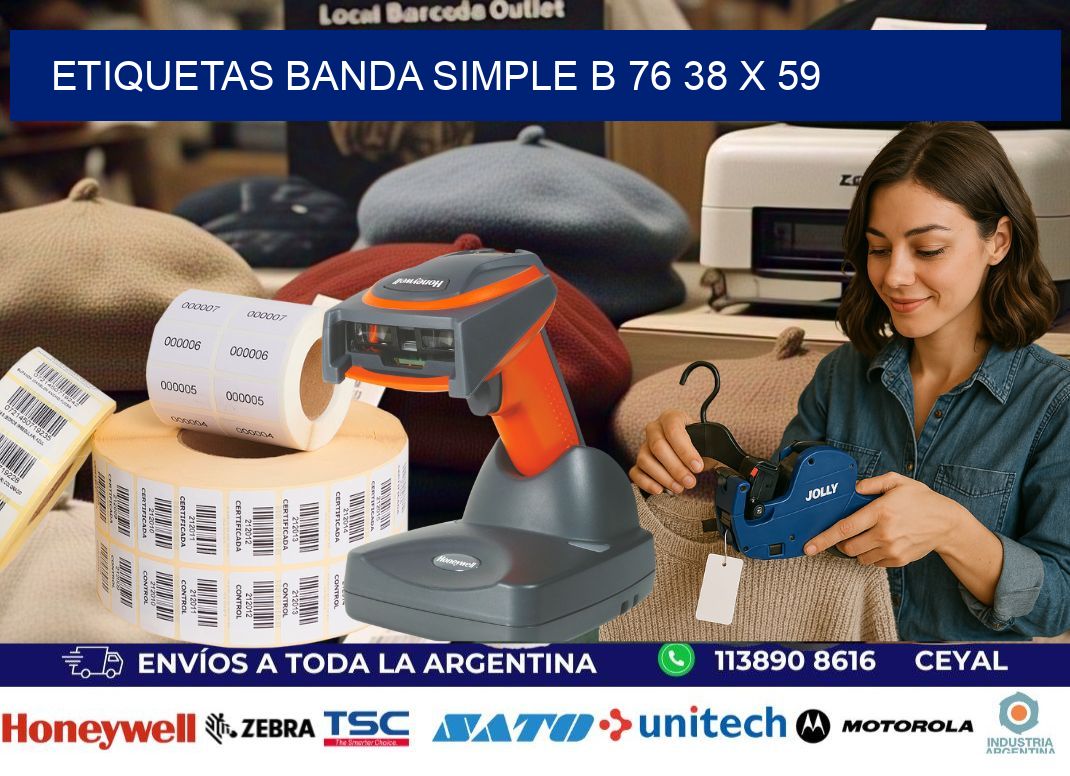 etiquetas banda simple b 76 38 x 59