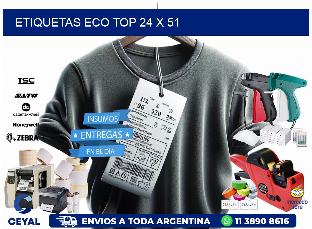 etiquetas eco top 24 x 51