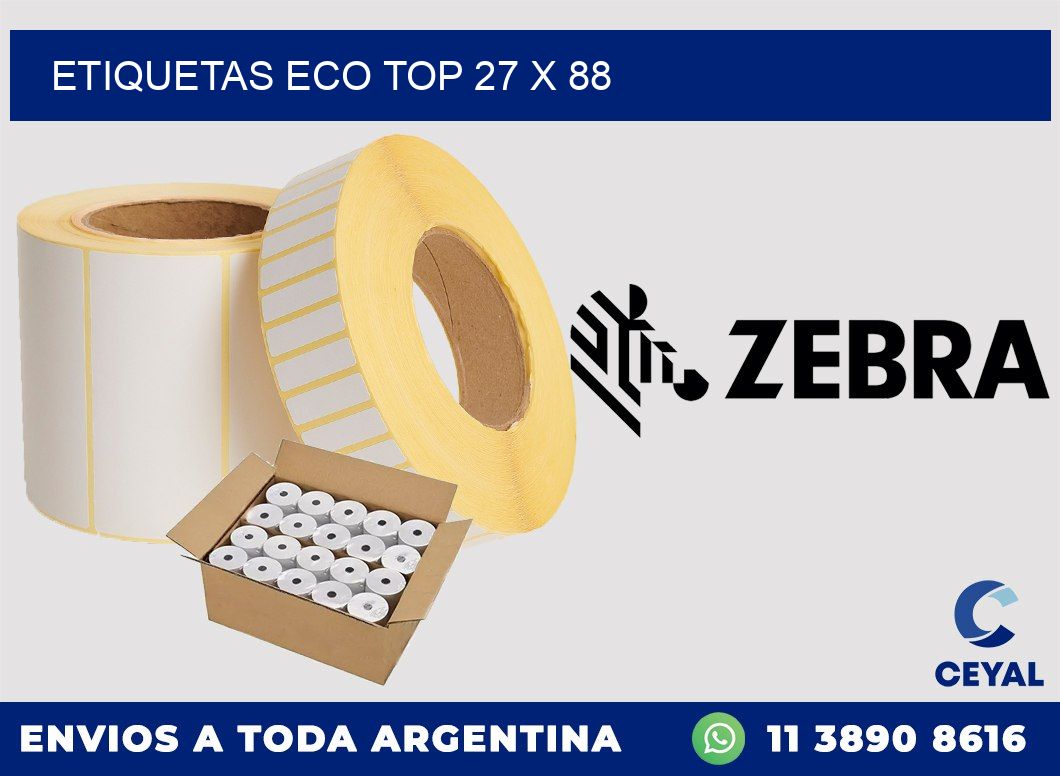 etiquetas eco top 27 x 88