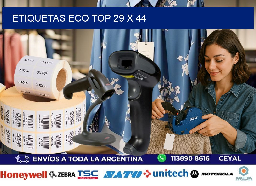etiquetas eco top 29 x 44