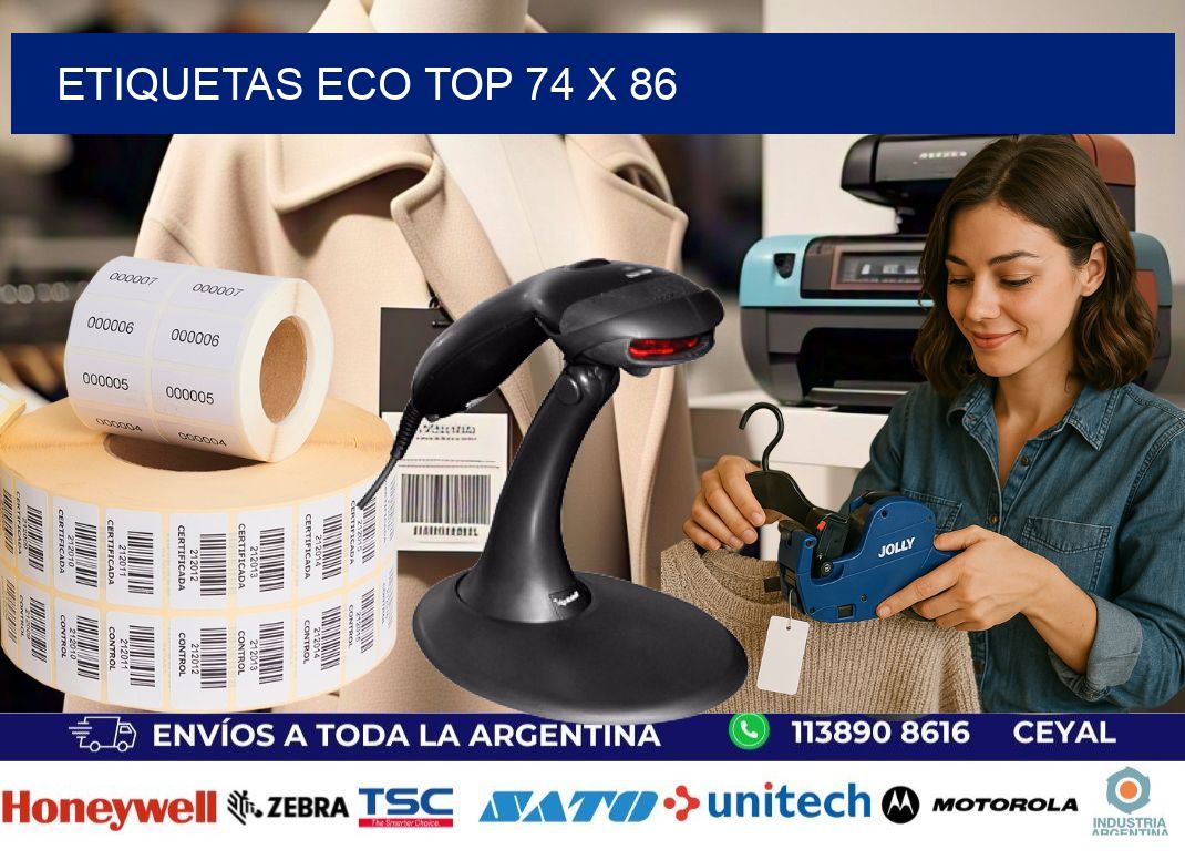 etiquetas eco top 74 x 86