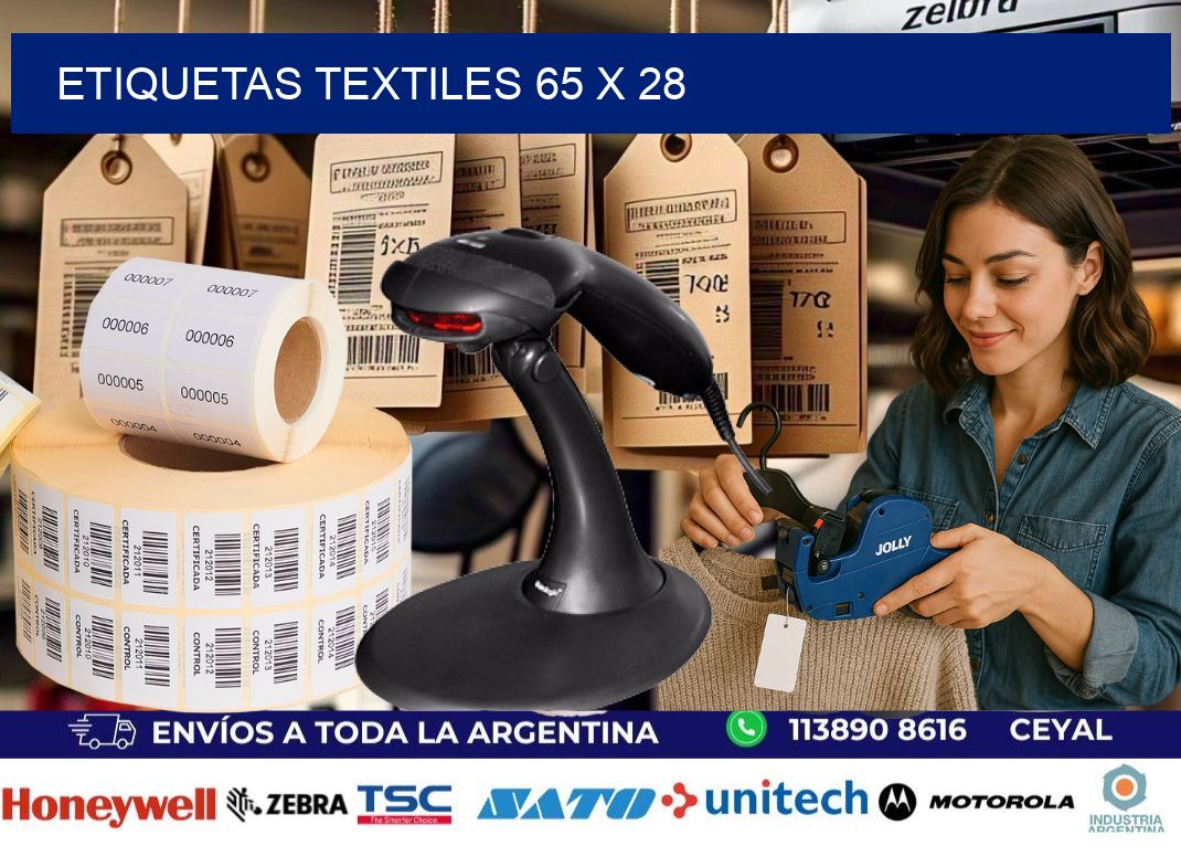 etiquetas textiles 65 x 28