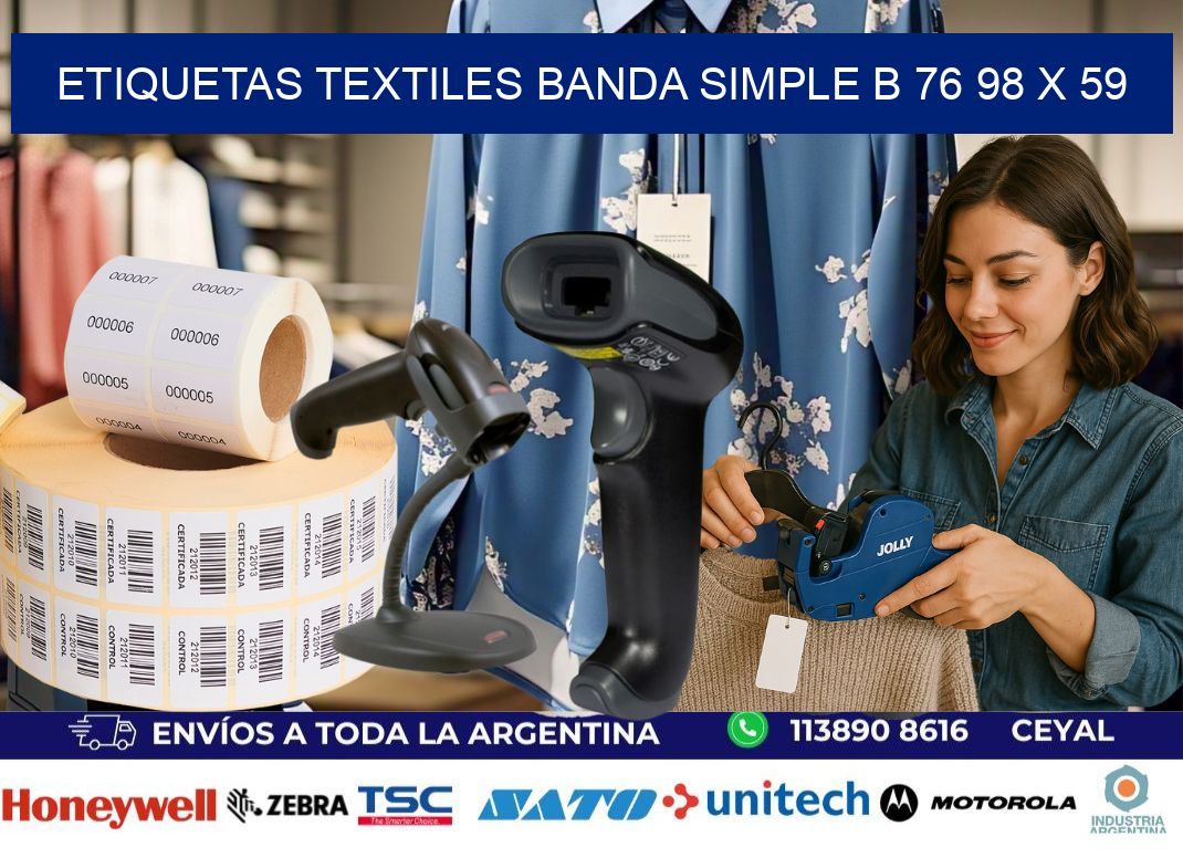 etiquetas textiles banda simple b 76 98 x 59
