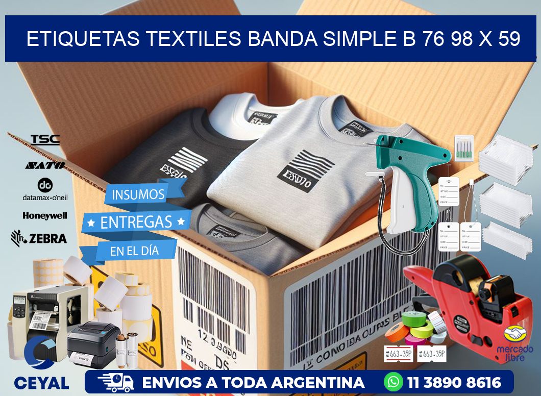 etiquetas textiles banda simple b 76 98 x 59