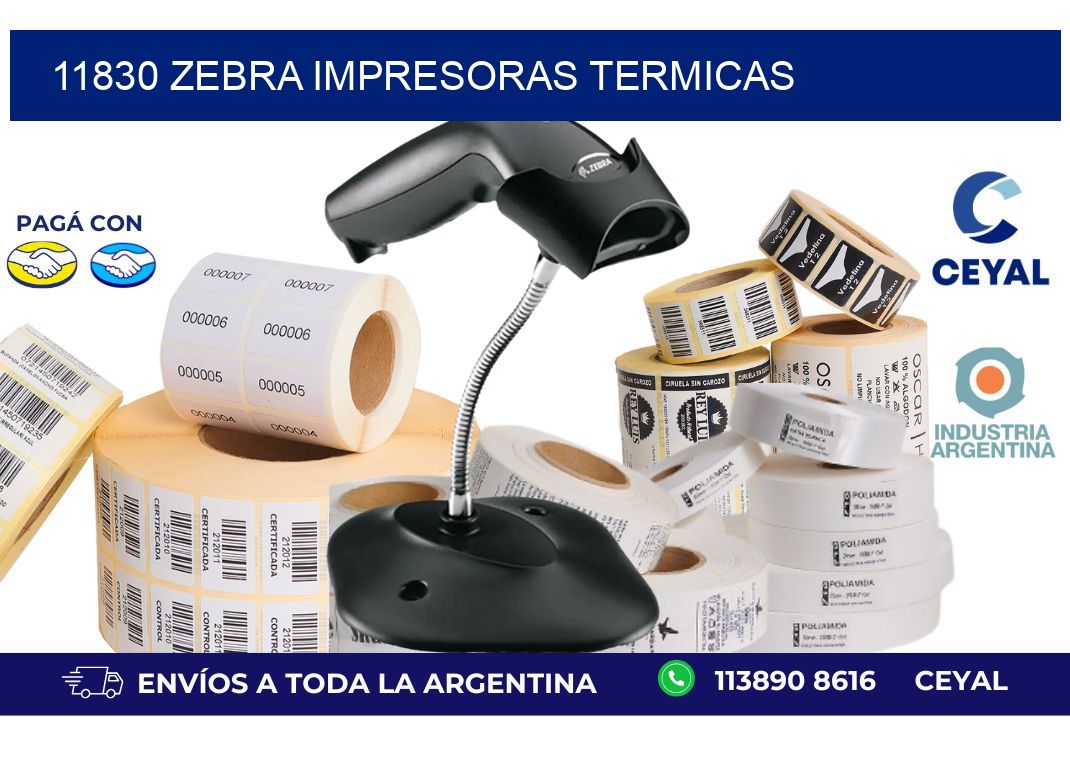 11830 Zebra impresoras termicas