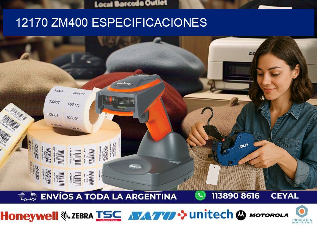 12170 ZM400 especificaciones