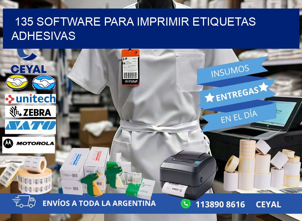 135 software para imprimir etiquetas adhesivas