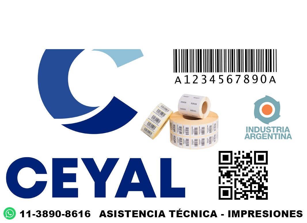 14970 Etiquetas personalizadas para fábricas