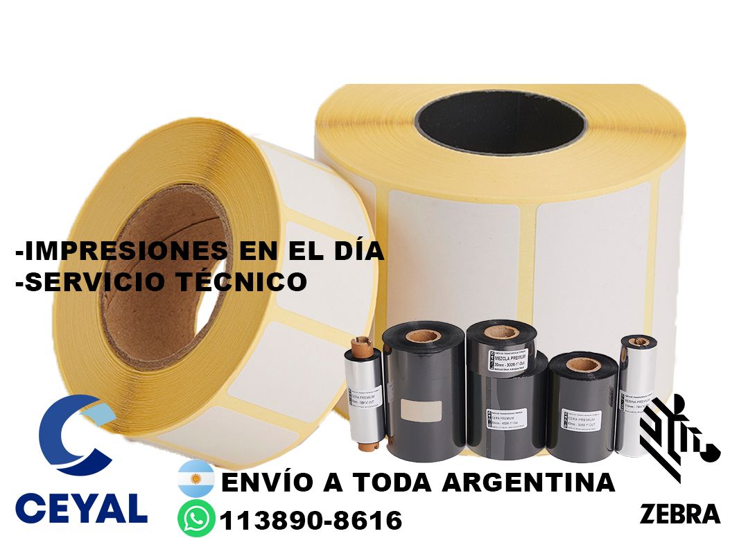 2 cajas de etiquetas 26 x 76