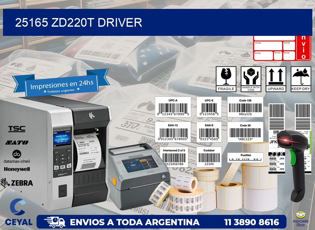 25165 ZD220t driver