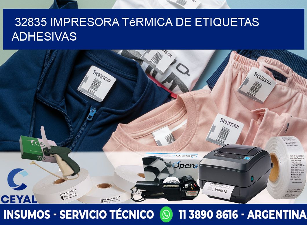 32835 Impresora térmica de etiquetas adhesivas