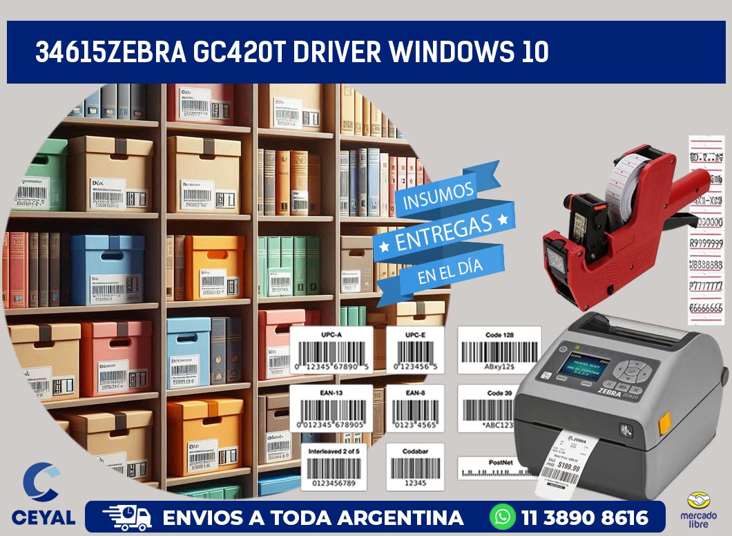34615Zebra GC420t driver Windows 10