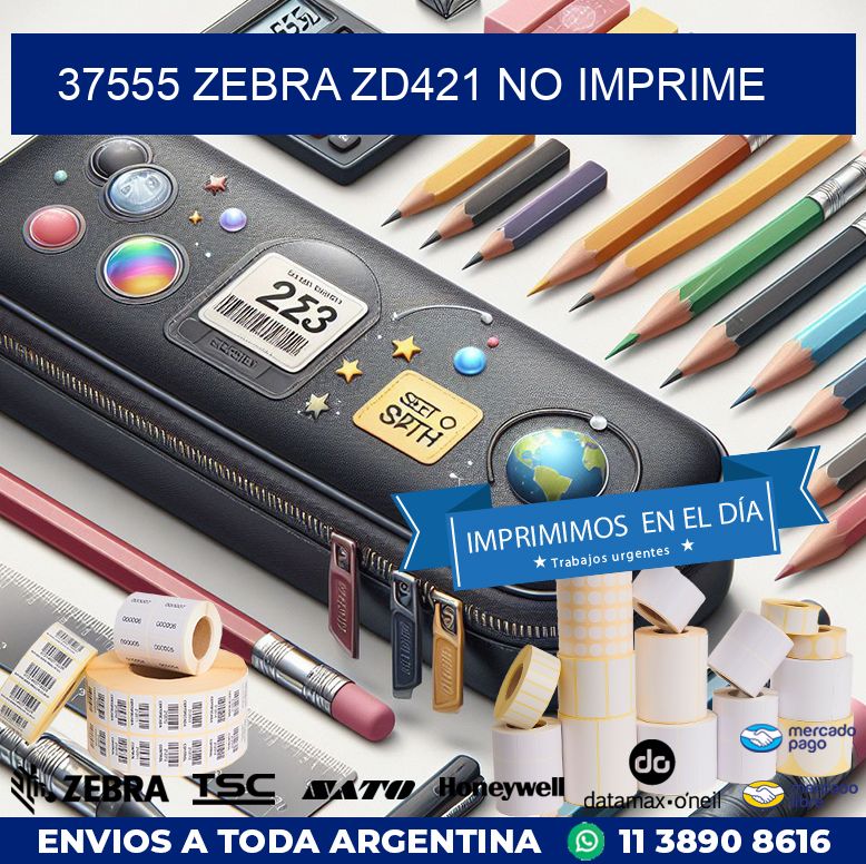 37555 Zebra ZD421 no imprime