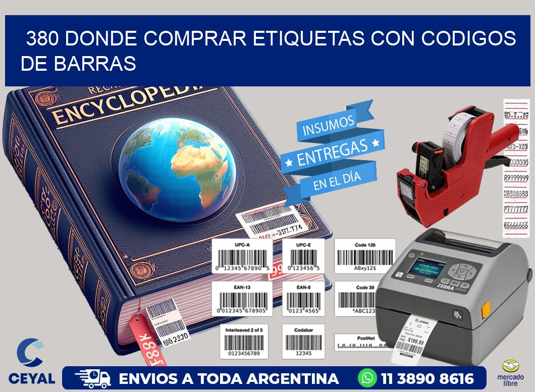 380 Donde comprar etiquetas con codigos de barras