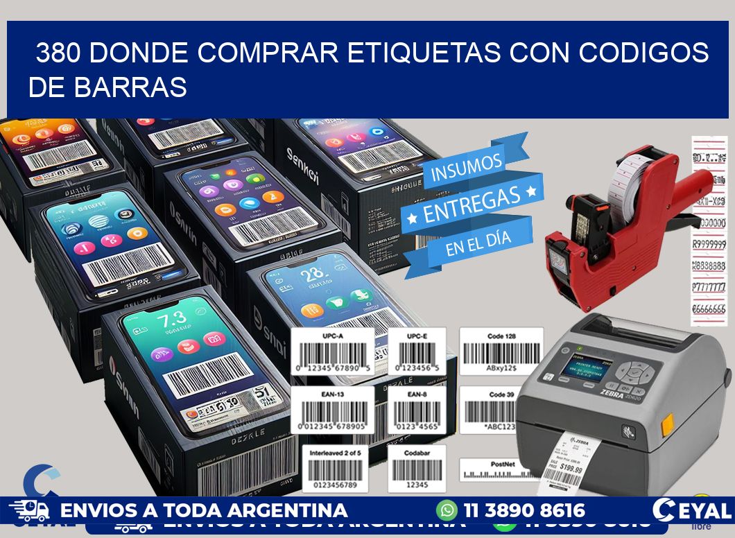 380 Donde comprar etiquetas con codigos de barras