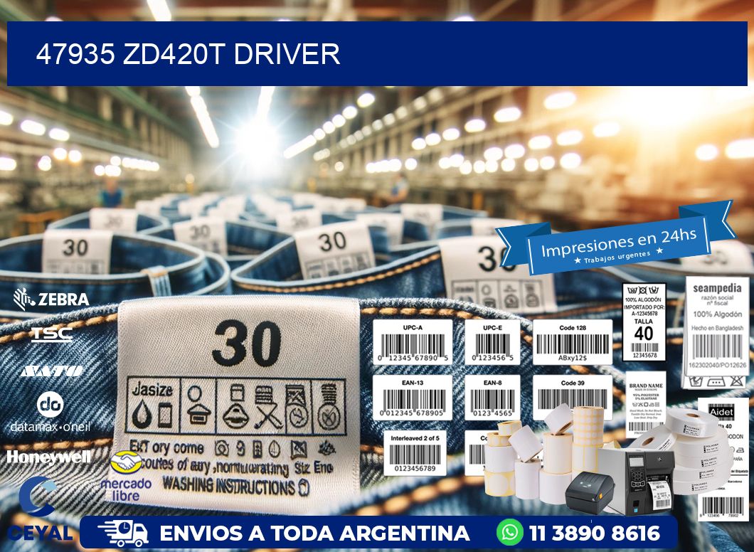 47935 ZD420t driver