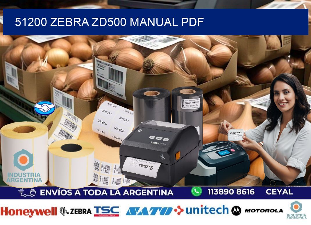 51200 Zebra ZD500 manual PDF