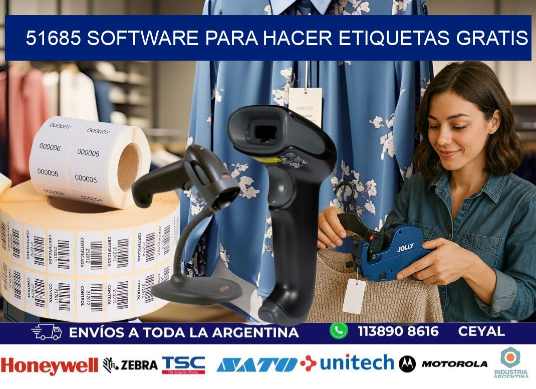 51685 Software para hacer etiquetas gratis