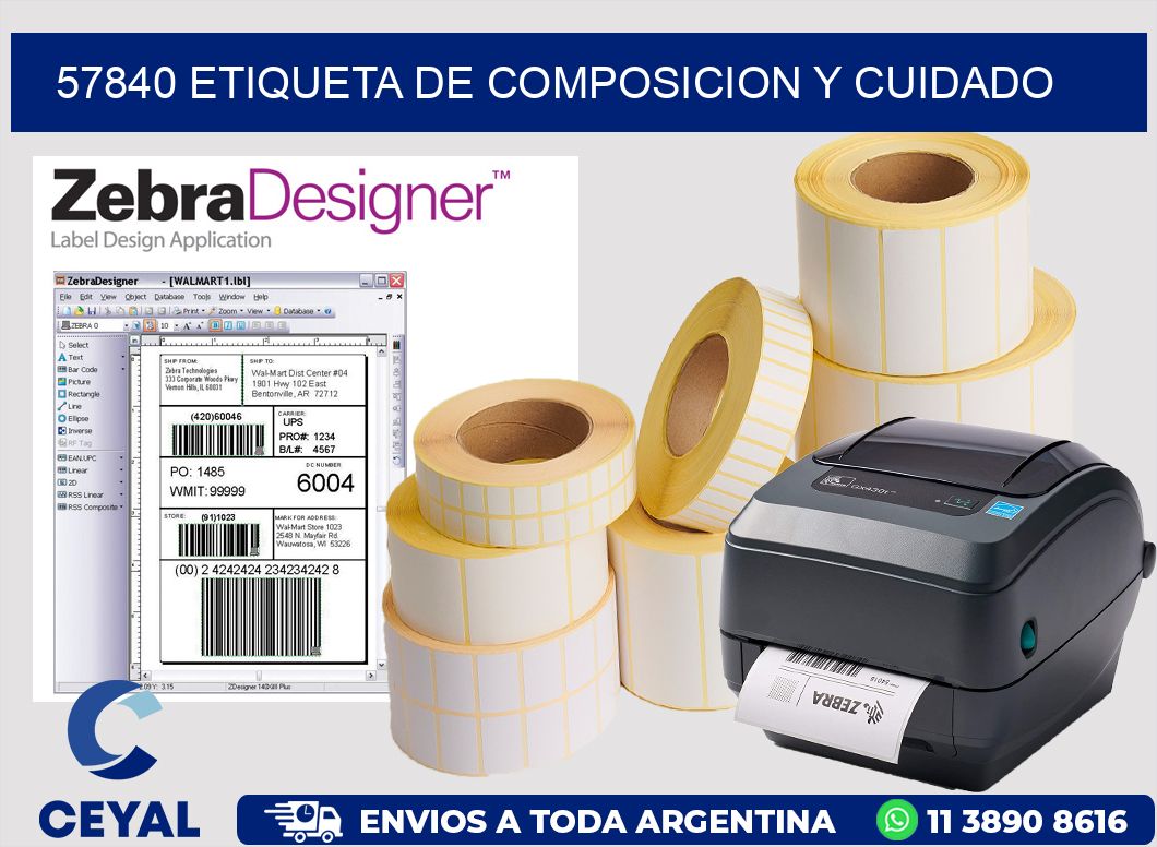 57840 etiqueta de composicion y cuidado