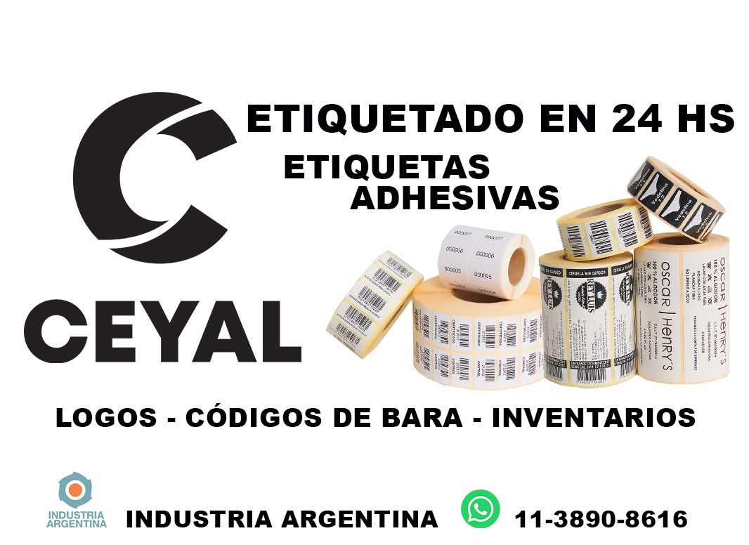 6285 Etiquetas para artículos de uso diario