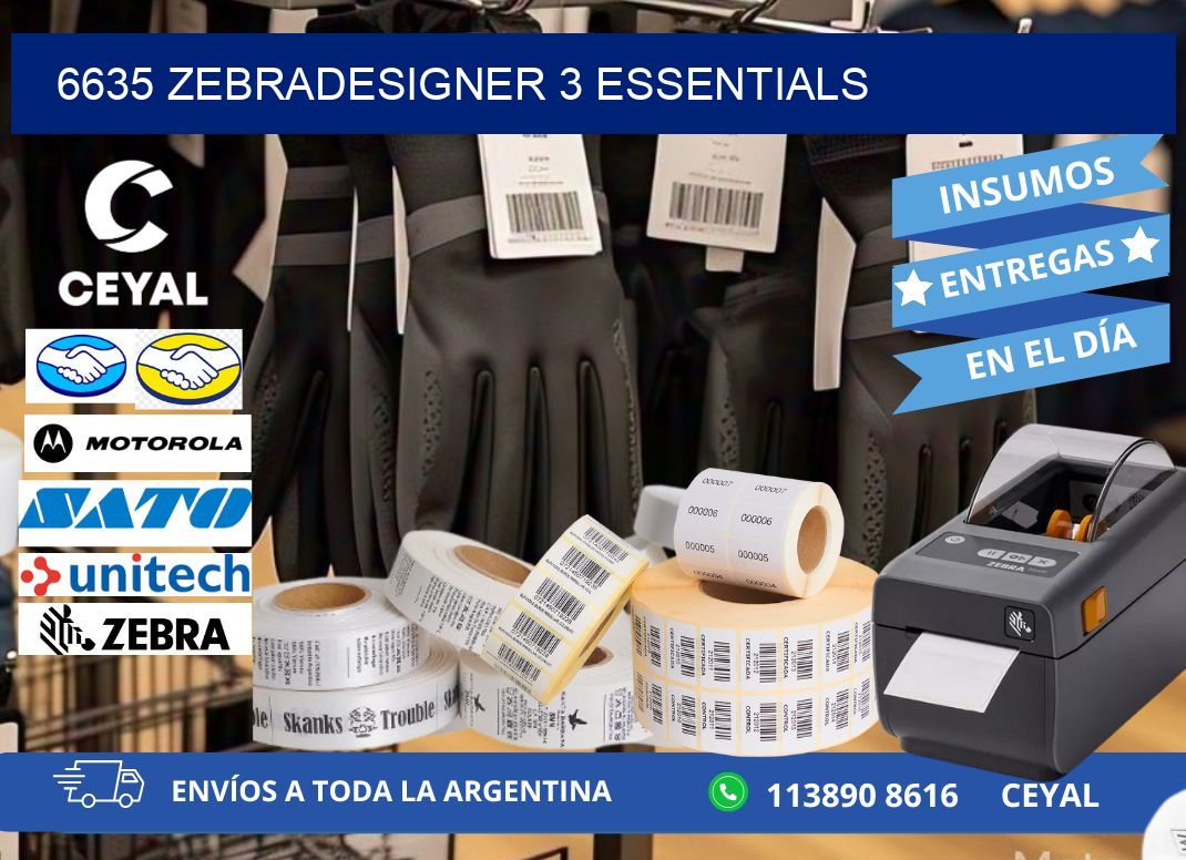 6635 ZebraDesigner 3 Essentials