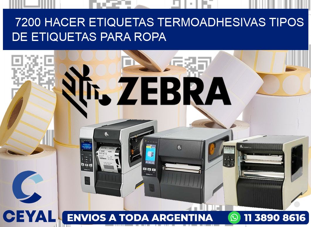 7200 hacer etiquetas termoadhesivas tipos de etiquetas para ropa