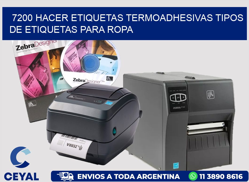 7200 hacer etiquetas termoadhesivas tipos de etiquetas para ropa