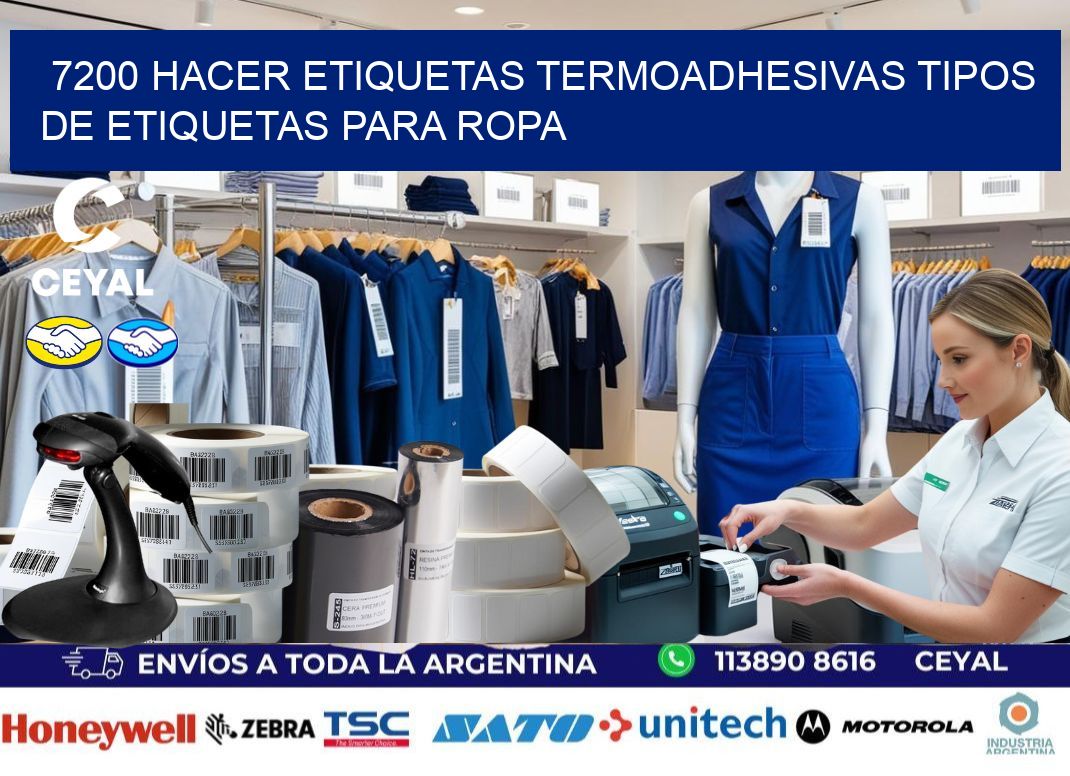 7200 hacer etiquetas termoadhesivas tipos de etiquetas para ropa