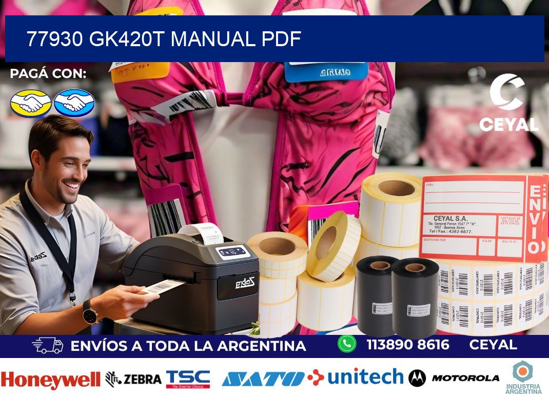 77930 GK420T manual PDF