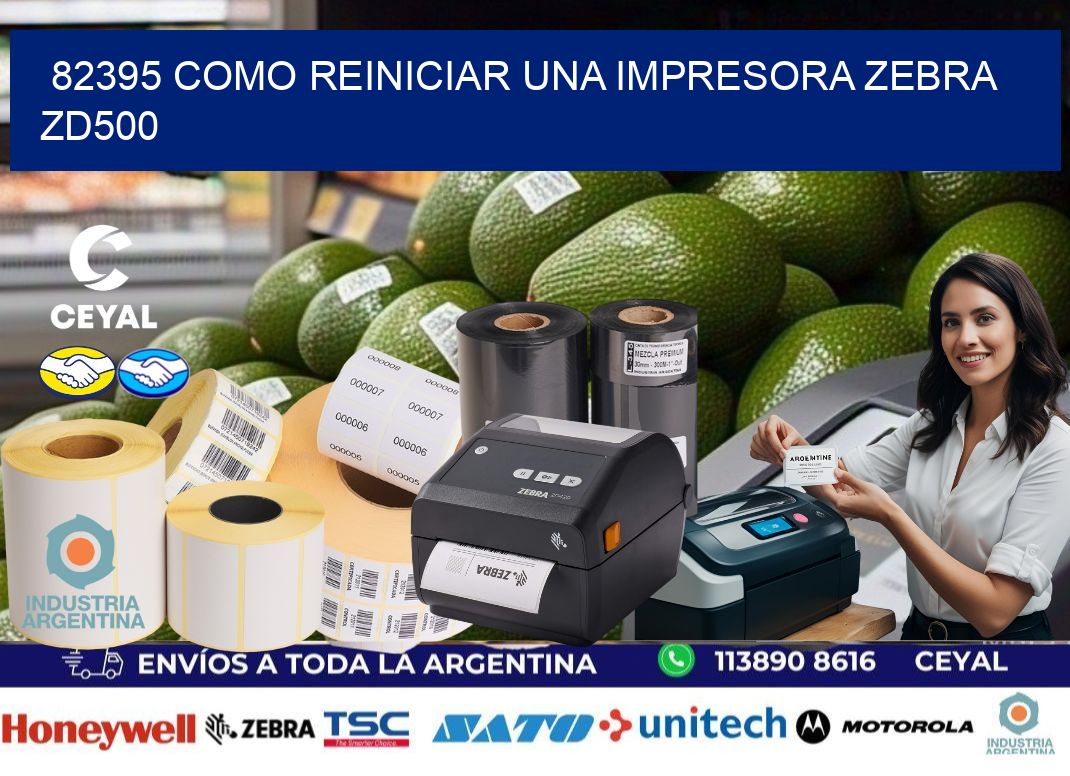 82395 Como reiniciar una impresora Zebra  ZD500