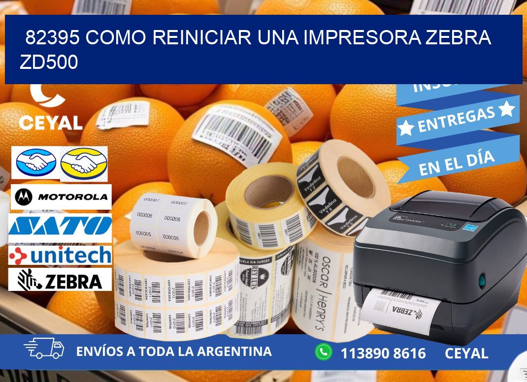82395 Como reiniciar una impresora Zebra  ZD500