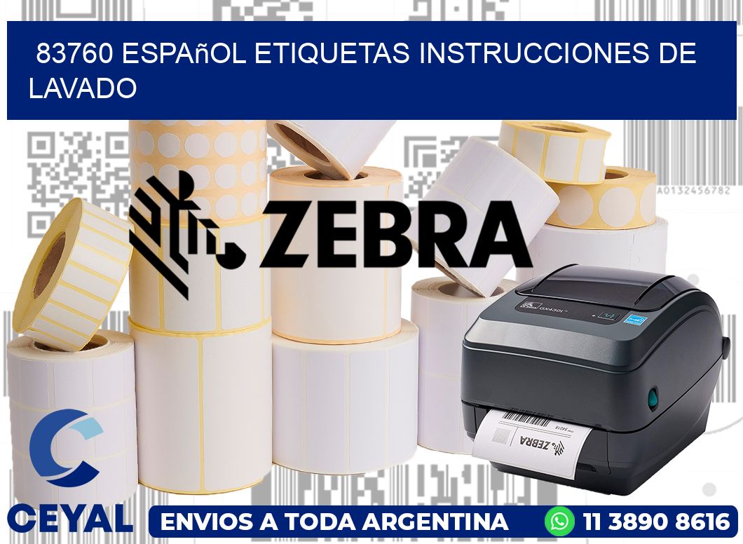 83760 español etiquetas instrucciones de lavado