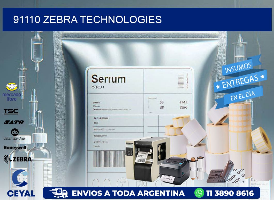 91110 zebra technologies