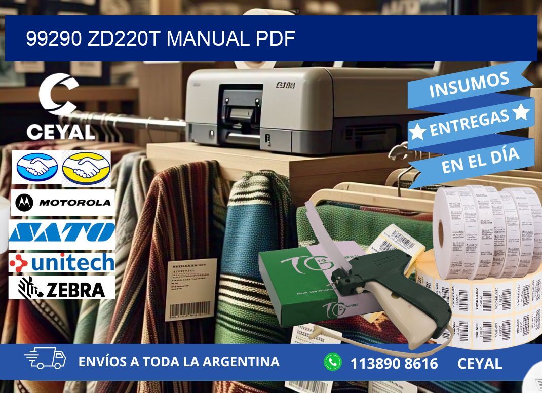 99290 ZD220t manual PDF