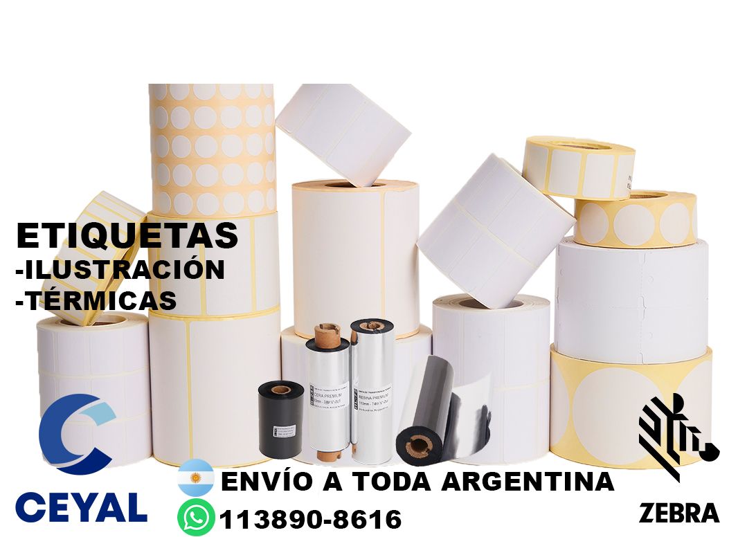 etiquetas blancas adhesivas medidas 65 x 81