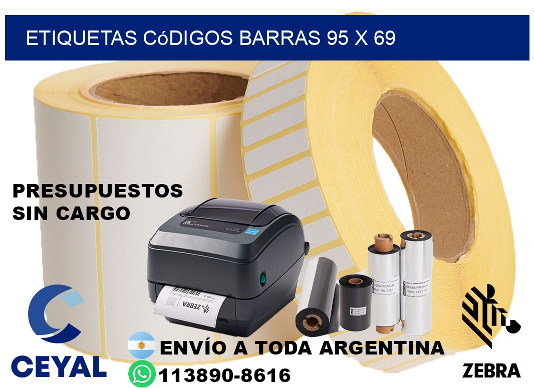 etiquetas códigos barras 95 x 69