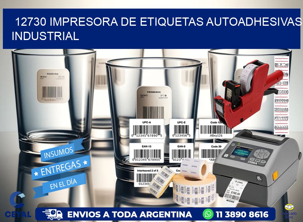 12730 Impresora de etiquetas autoadhesivas industrial