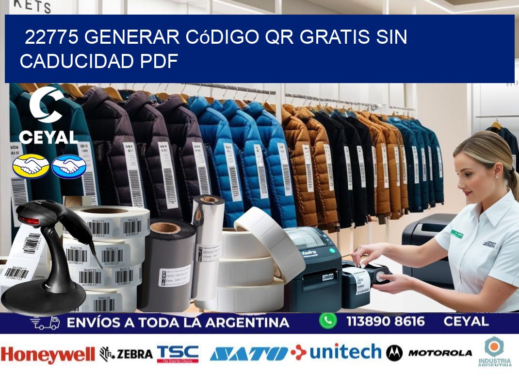 22775 Generar código QR gratis sin caducidad PDF