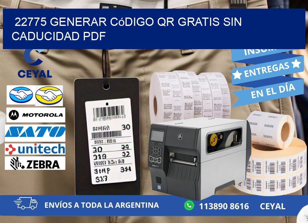 22775 Generar código QR gratis sin caducidad PDF