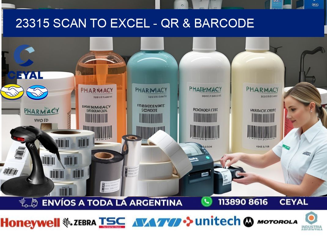 23315 Scan to Excel - QR & Barcode