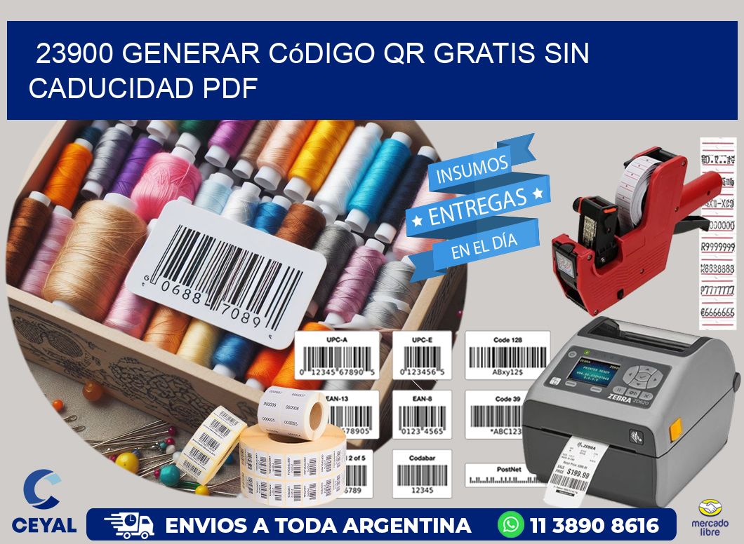 23900 Generar código QR gratis sin caducidad PDF