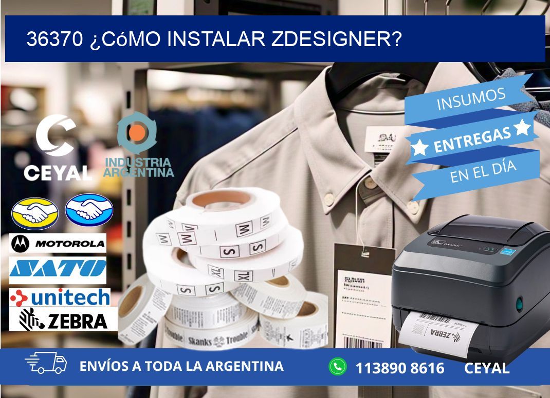 36370 ¿Cómo instalar ZDesigner?