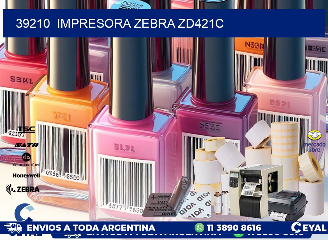 39210  Impresora Zebra zd421c