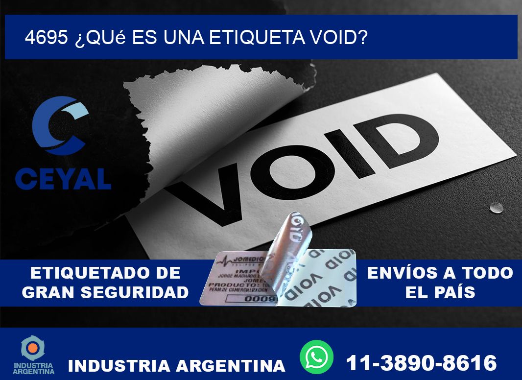 4695 ¿Qué es una etiqueta void?