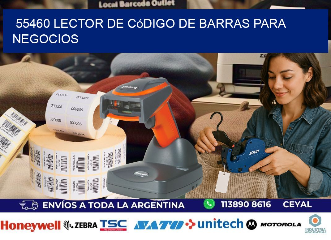 55460 Lector de código de barras para negocios