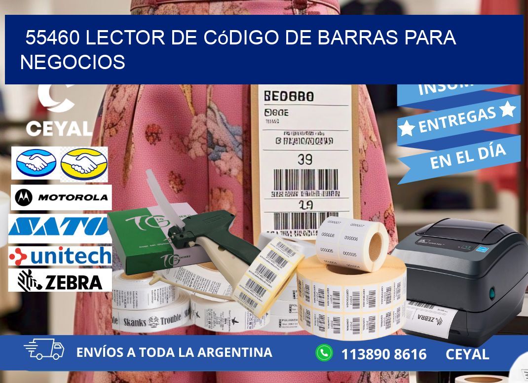 55460 Lector de código de barras para negocios