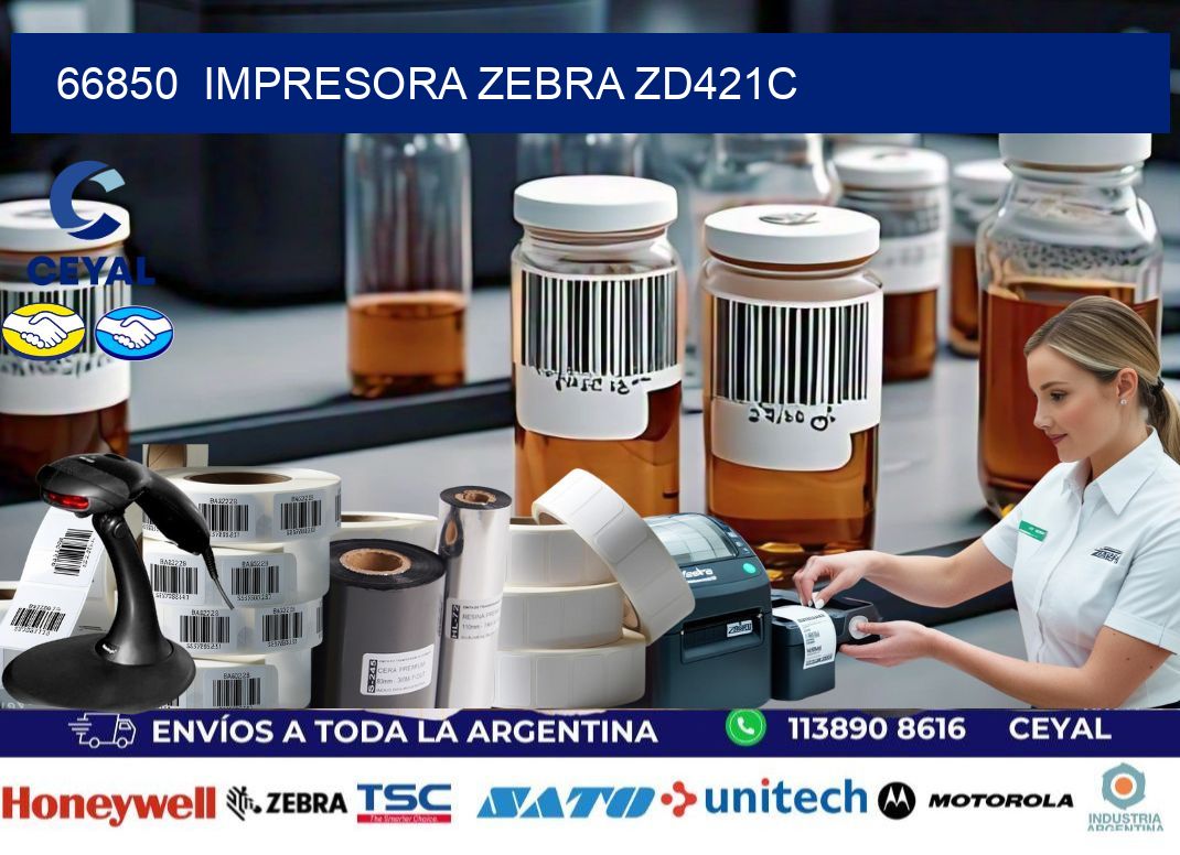 66850  Impresora Zebra zd421c