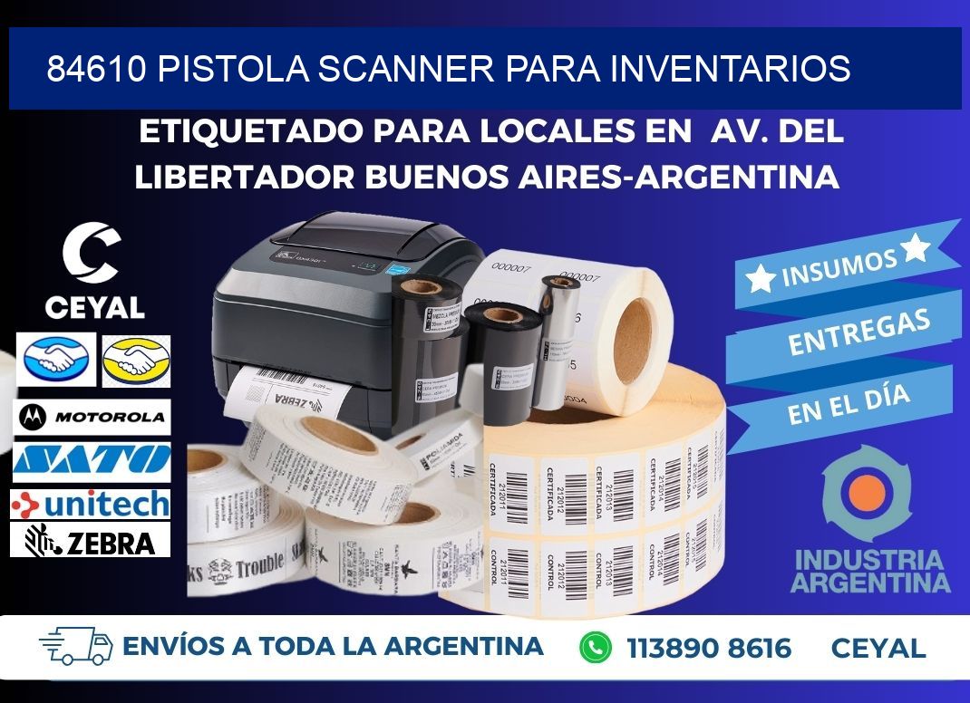 84610 Pistola Scanner para inventarios